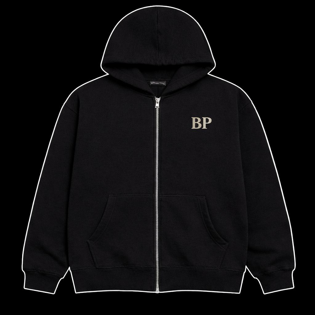 Legacy Black Zip Hoodie