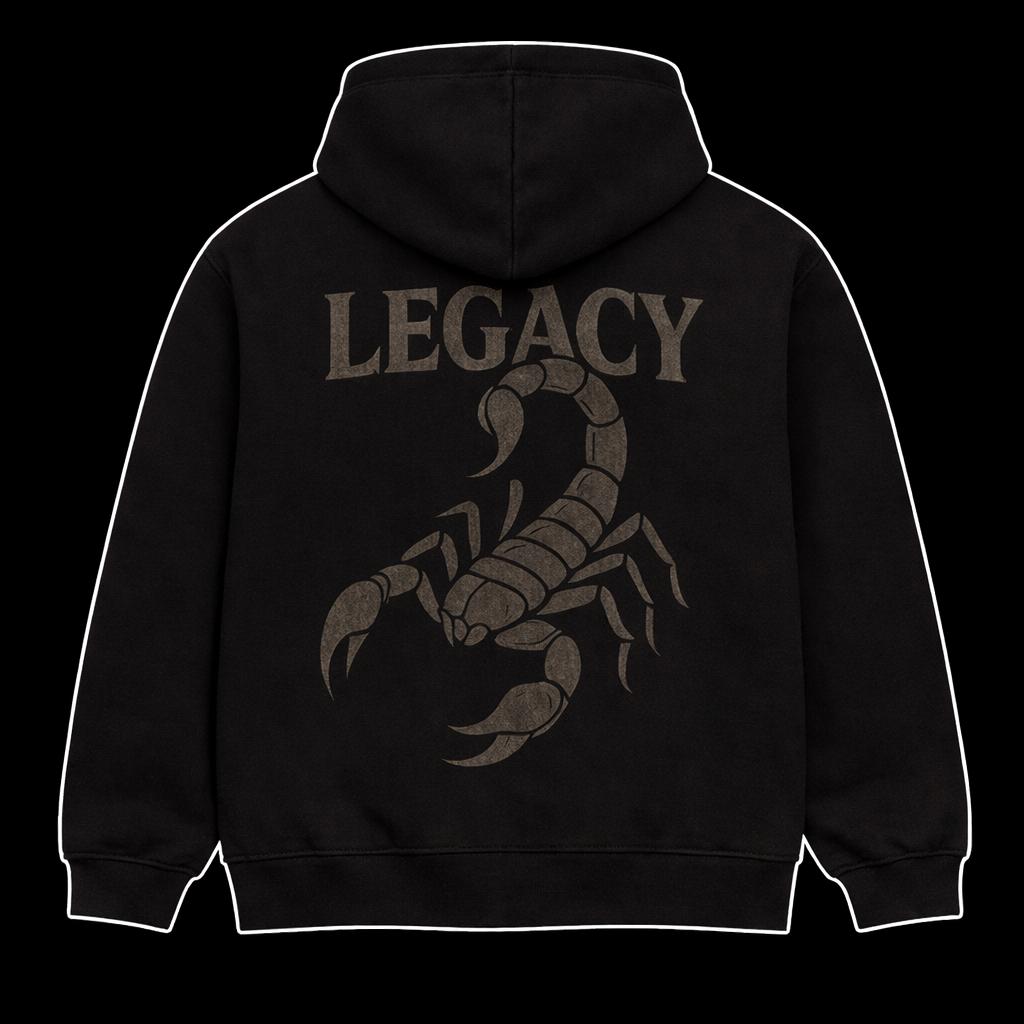 Legacy Black Zip Hoodie