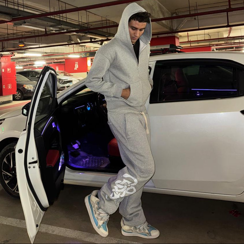 Trust None Grey Sweatpants