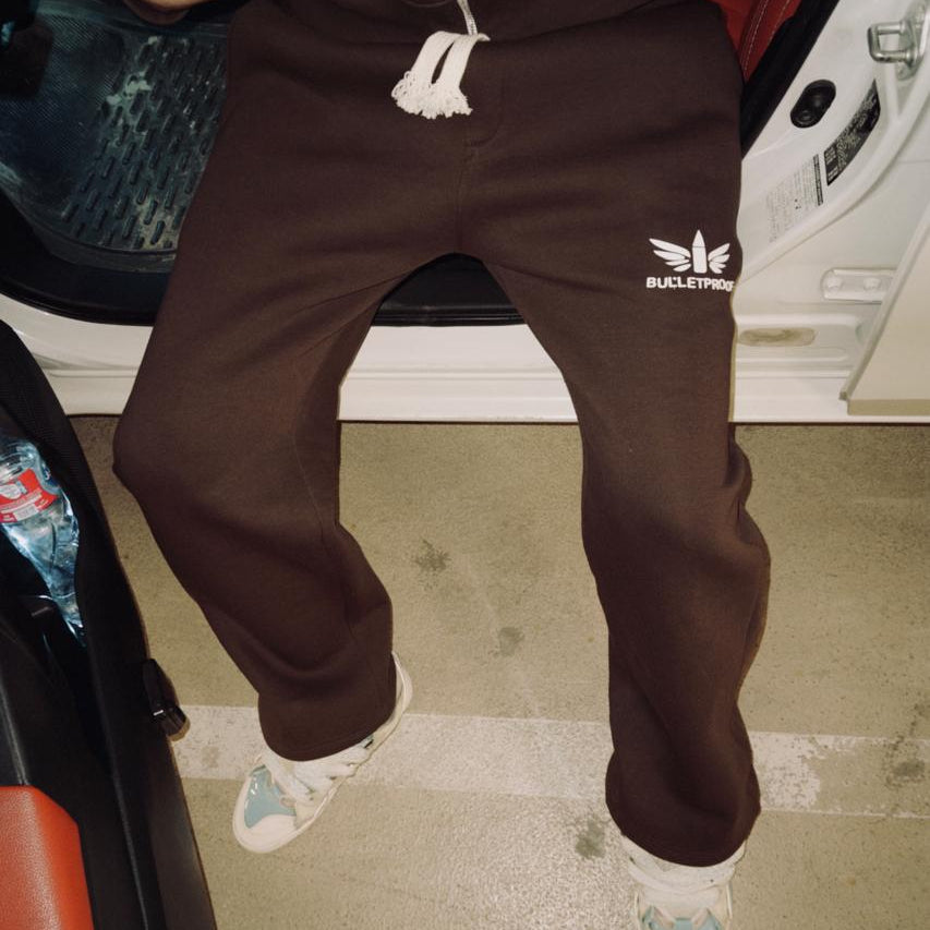Wings Brown Sweatpants