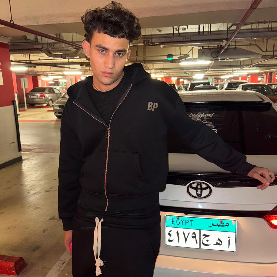 Legacy Black Zip Hoodie